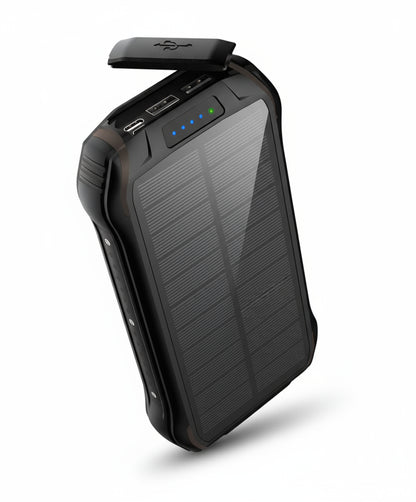 Zyntrax™ Solar Wireless Power Bank – 26,800mAh - ZyntraX