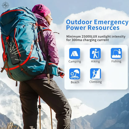 Zyntrax™ Solar Wireless Power Bank – 26,800mAh - ZyntraX